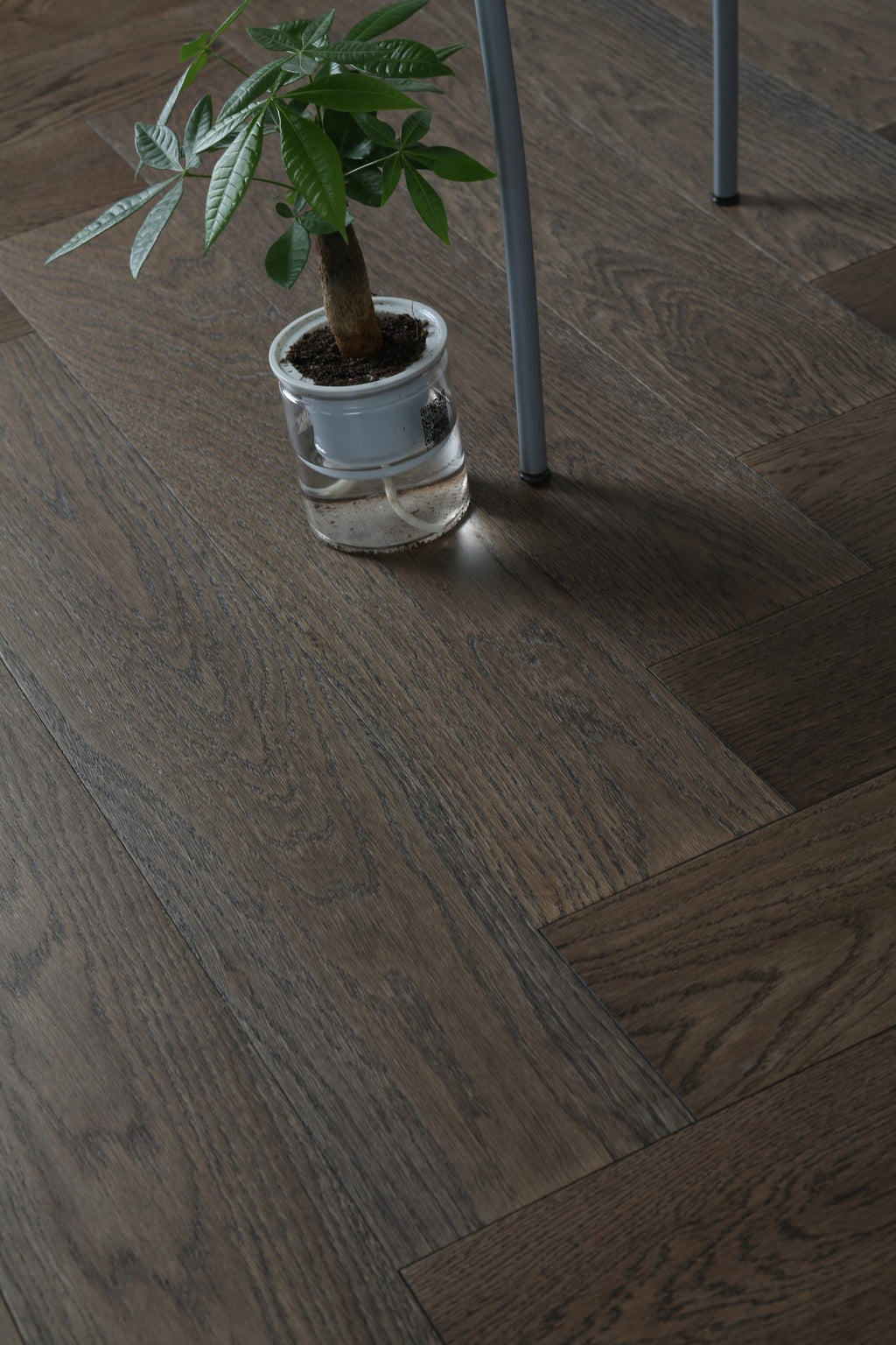 Mink – European Oak Parquetry Herringbone