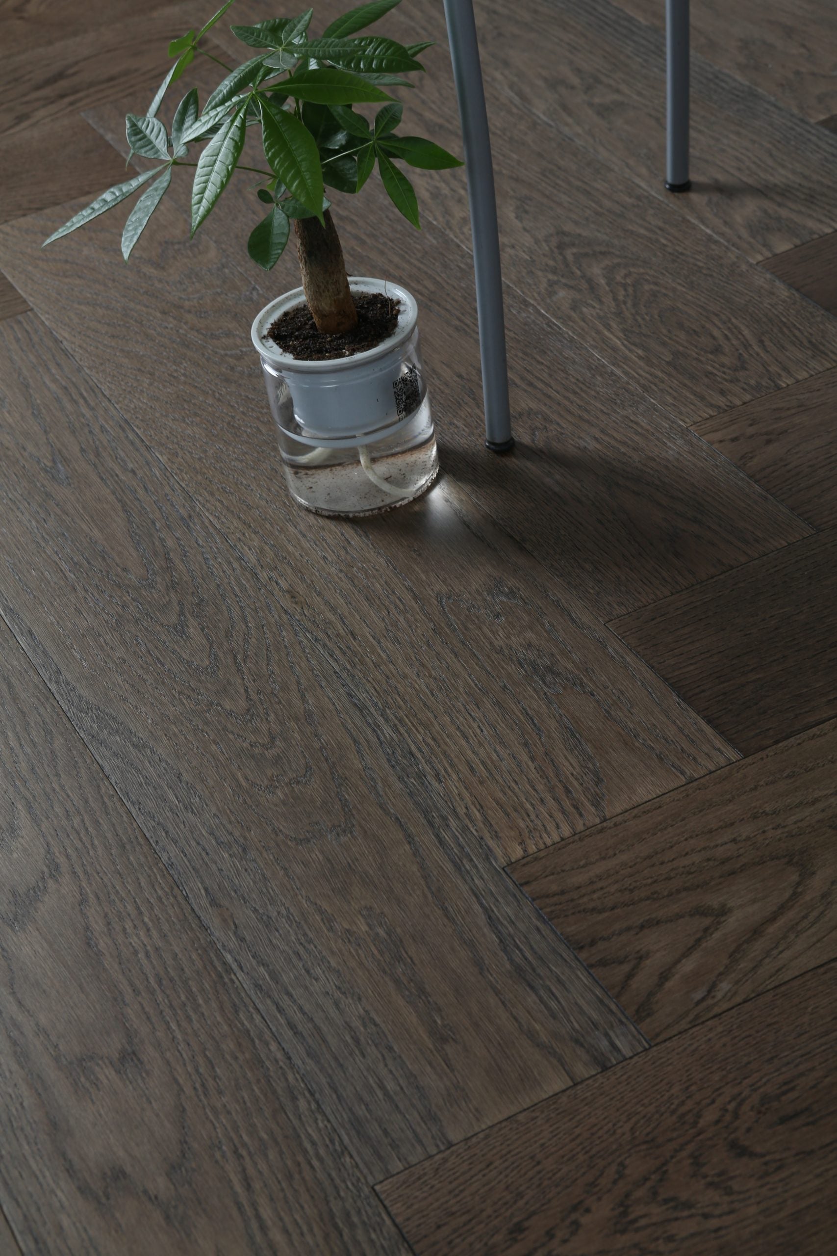 Mink – European Oak Parquetry Herringbone