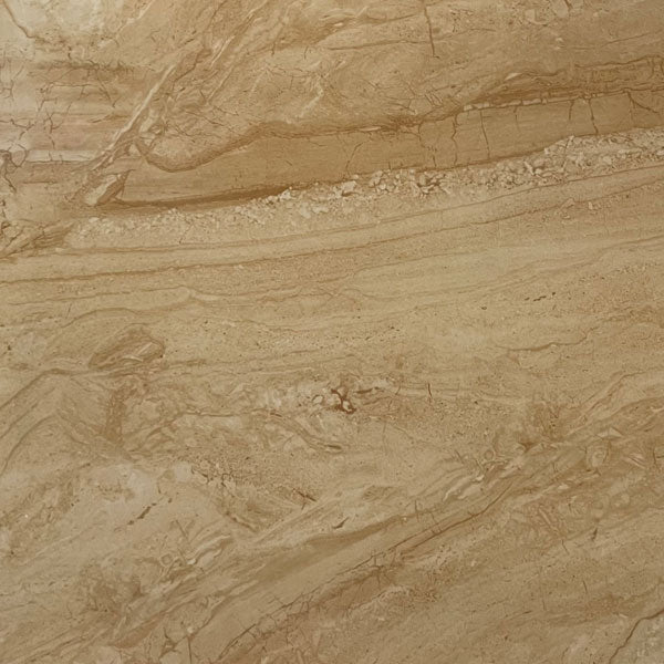 AmazingTiles Amber Stone Gloss Porcelain Floor & Wall Tile — 600x600mm