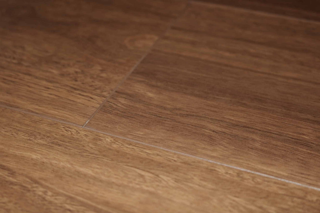 C 16 SPOTTED GUM - BOSTON Classic Hybrid Flooring Collection — High-Density HDF Core with AC5 Surface Rating