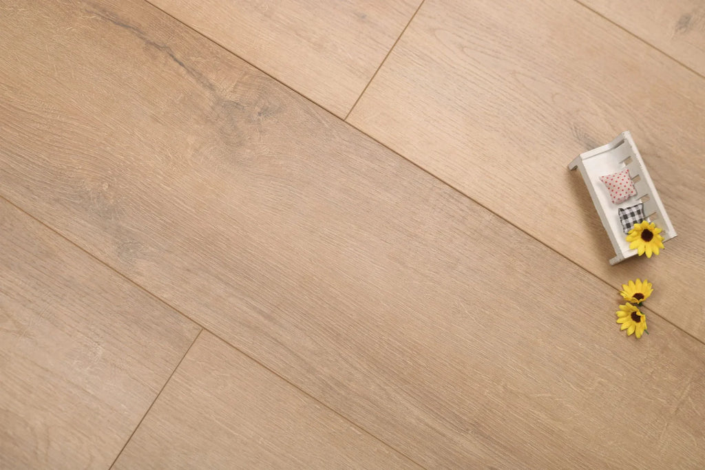 BOSTON Classic Hybrid Flooring Collection — C19 Oak Amber, Water-Resistant & AC5 Surface Rating