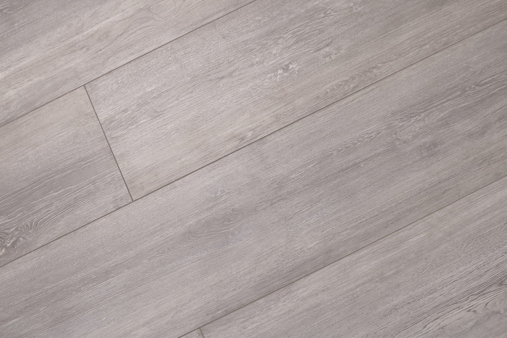 BOSTON Classic Hybrid Flooring Collection — C20 Rustic Grey, Water-Resistant & AC5 Rated