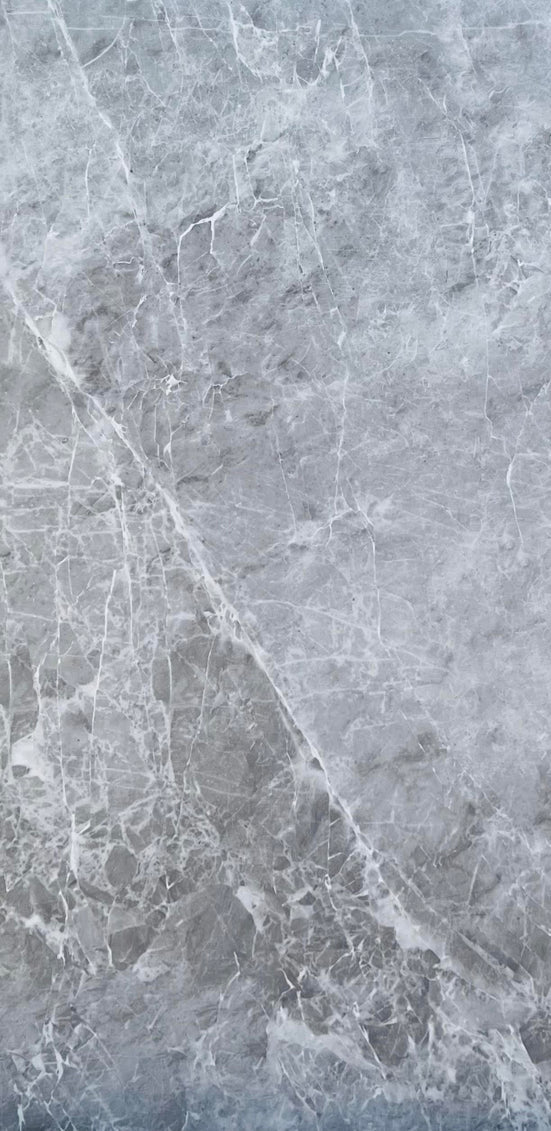 AmazingTiles Strike Mid Grey Semi Gloss Porcelain Floor Tile — 600x1200mm