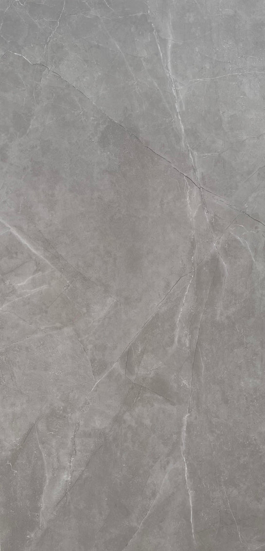 AmazingTiles Light Beige Grey Semi Gloss Porcelain Floor Tile — 600x1200mm