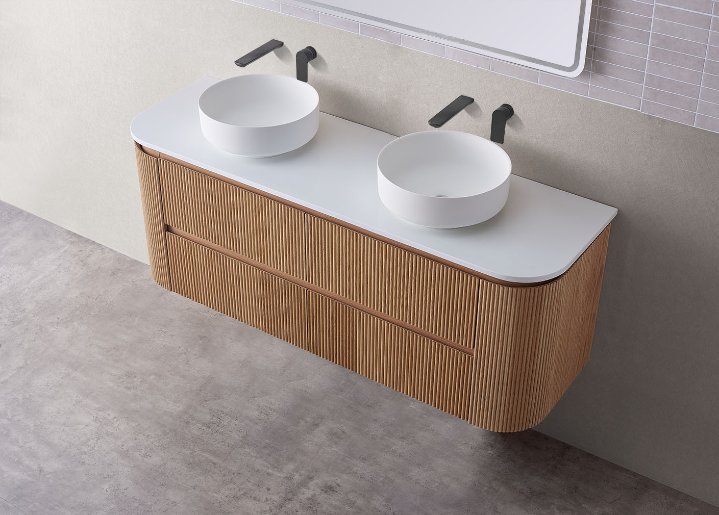 Bristol Vanity (Wall Hung) - Drawers Only - CWH68