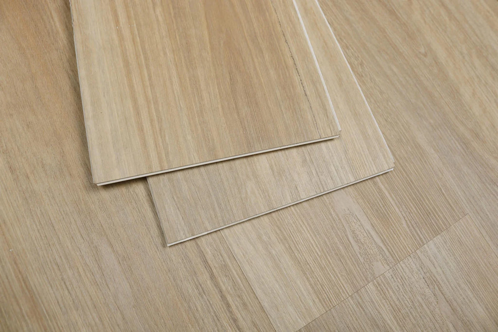 DION Hybrid Flooring Collections — DION 02 Bright Spotted Gum, 100% Waterproof & Fire-Resistant