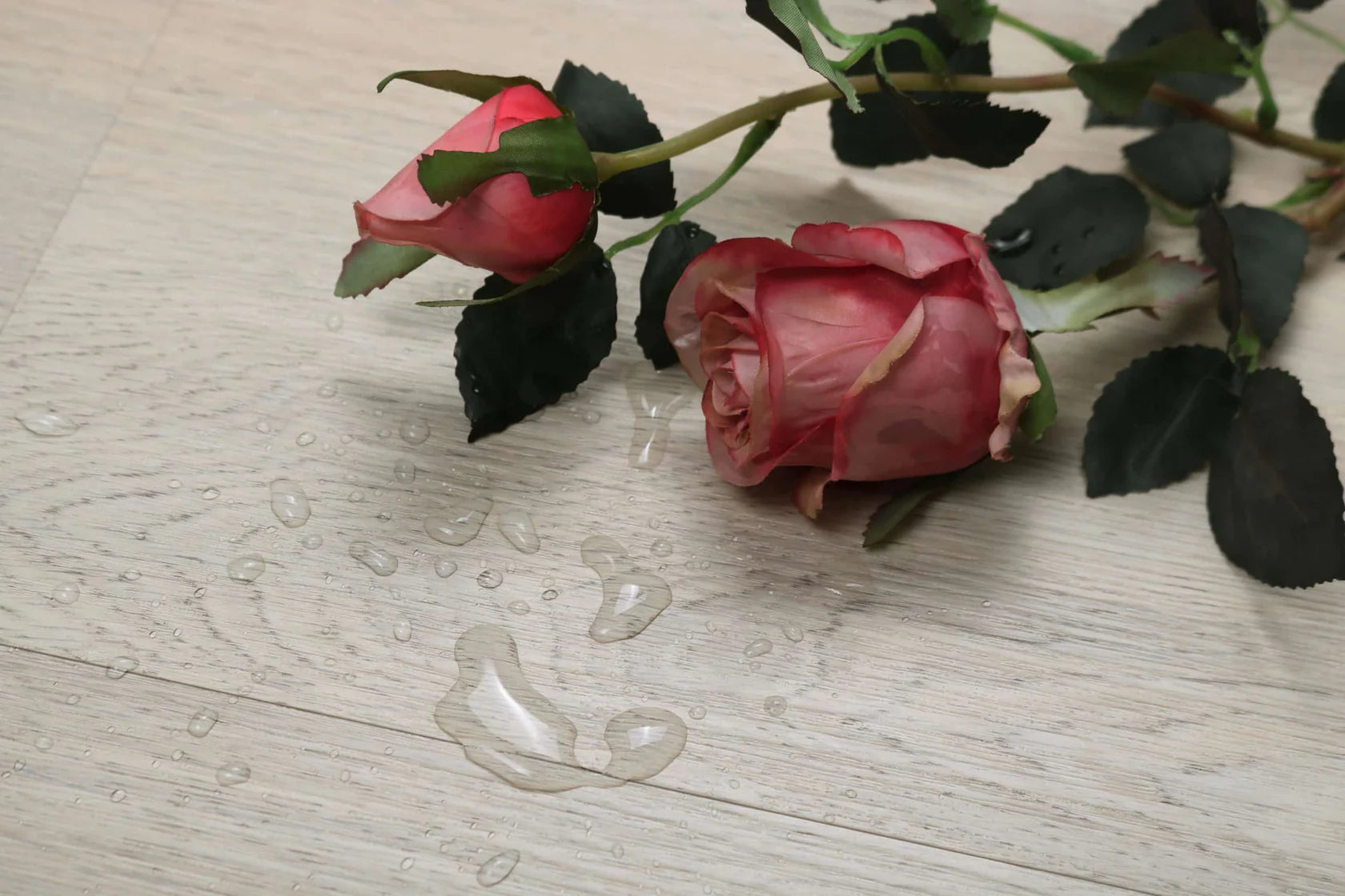 DION Hybrid Flooring Collections — DION 03 French Grey, 100% Waterproof & Slip-Resistant