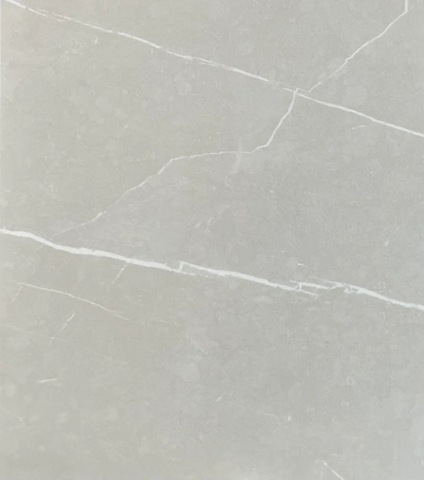AmazingTiles Marble Look Matt Porcelain Floor & Wall Tile — 600x600mm (Shade D1, SEALBOND)