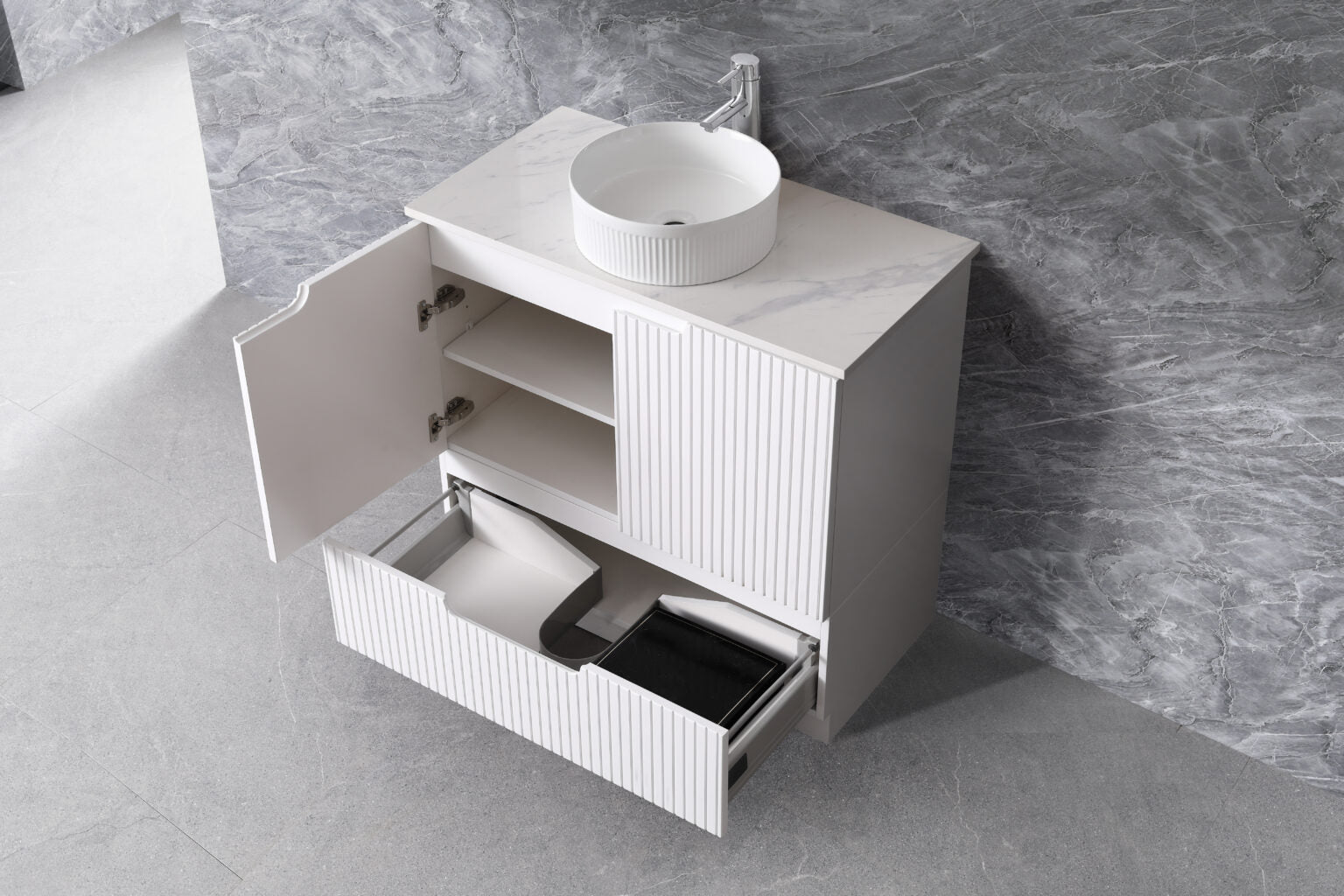 Duplex (Floor Standing) Doors And Drawers - WH56+SK56