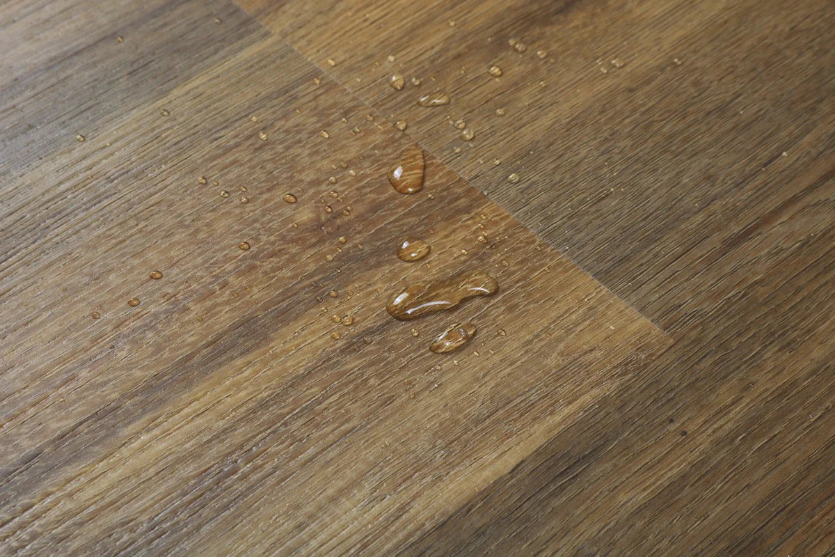 DION Hybrid Flooring Collections — DION 07 Spotted Gum, 100% Waterproof & Scratch-Resistant