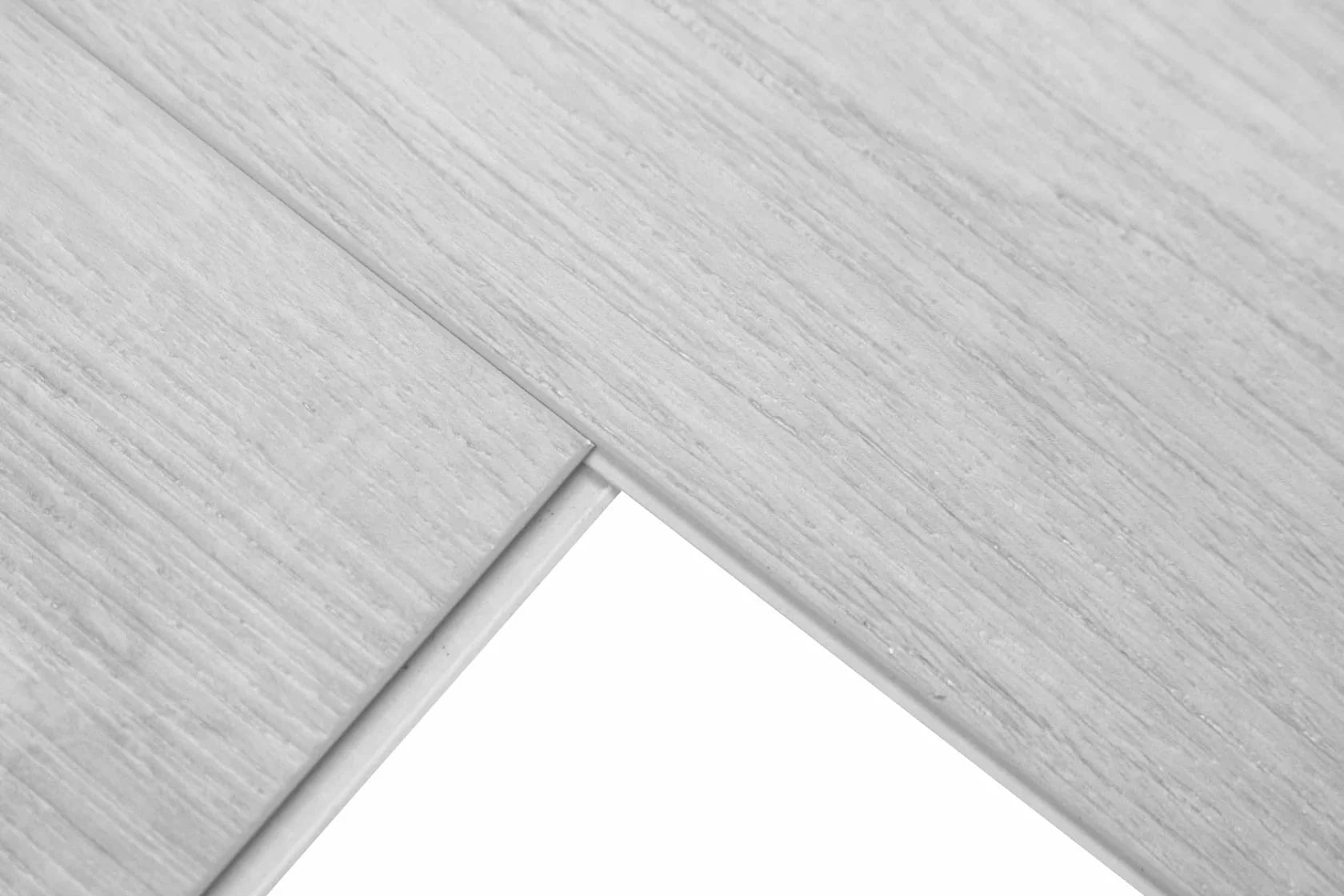 Ergo Herringbone Hybrid Flooring Collection — E01 Grey Herringbone, 100% Waterproof & Scratch-Resistant