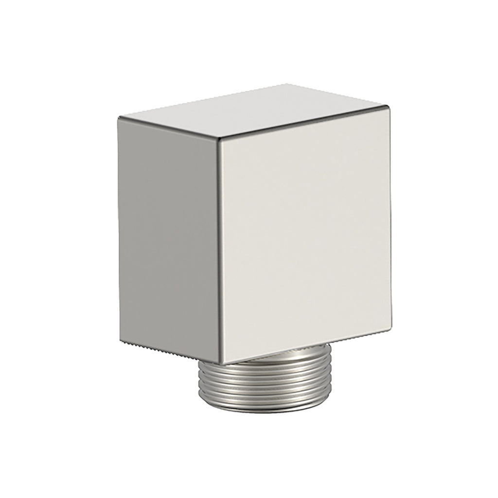 BISTONE E01 Wall Outlet Elbow — Minimalist Square Design — Available in Chrome, Brushed Nickel, Gunmetal Grey, Matte Black