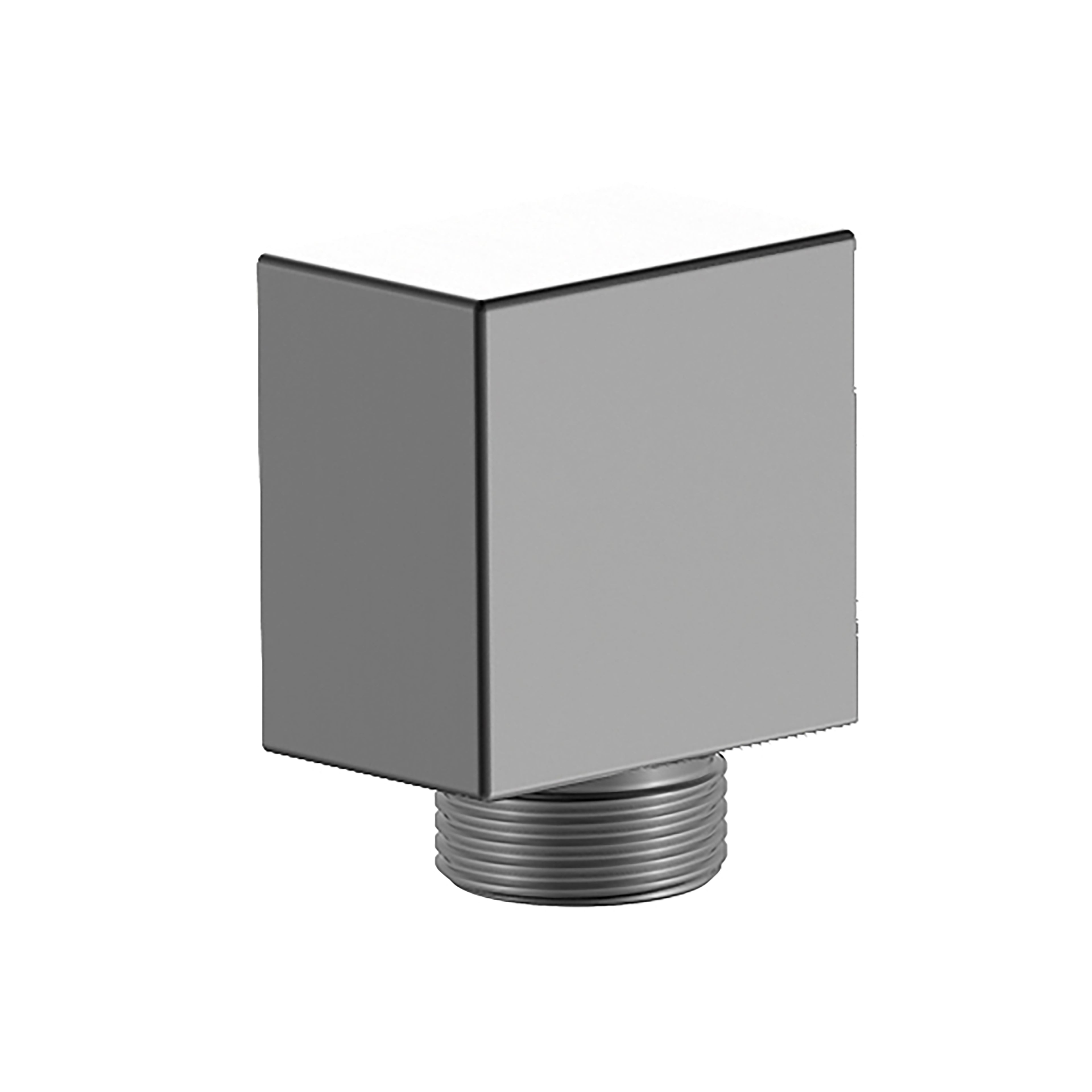 BISTONE E01 Wall Outlet Elbow — Minimalist Square Design — Available in Chrome, Brushed Nickel, Gunmetal Grey, Matte Black