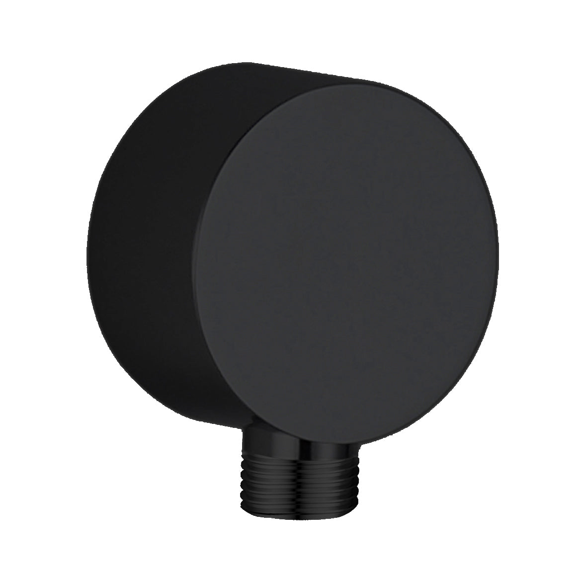 BISTONE E02 Wall Outlet Elbow — Round Design for Hand Shower Connection — Available in Chrome, Brushed Nickel, Gunmetal Grey, Matte Black