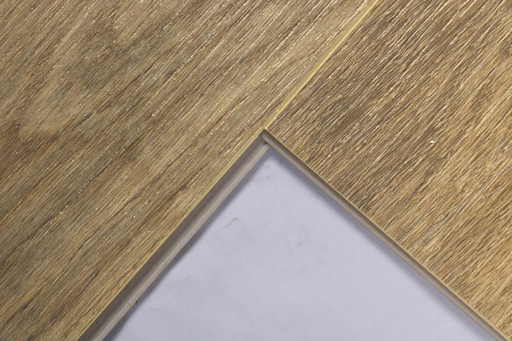 Ergo Herringbone Hybrid Flooring Collection — E04 Premium Herringbone, 100% Waterproof & Fire-Resistant