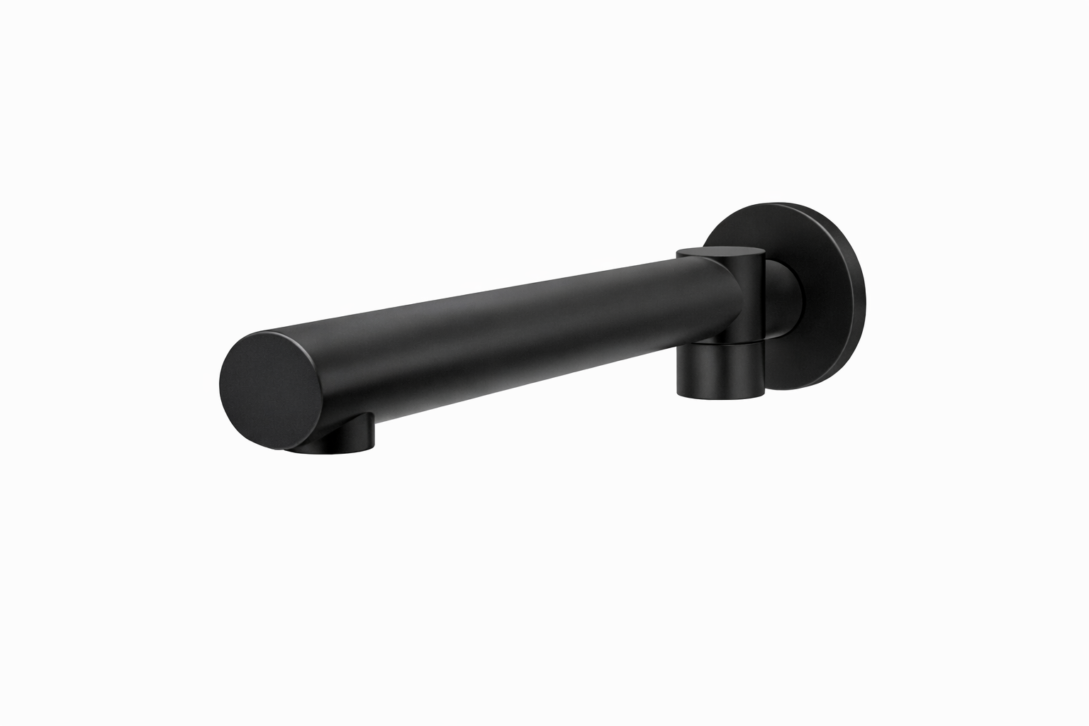 Wall Mounted Bath Spout Black