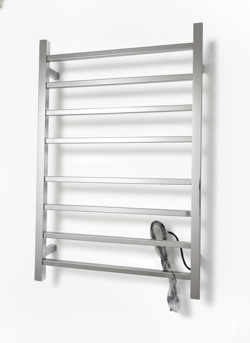 8-Bar Heated Towel Rail