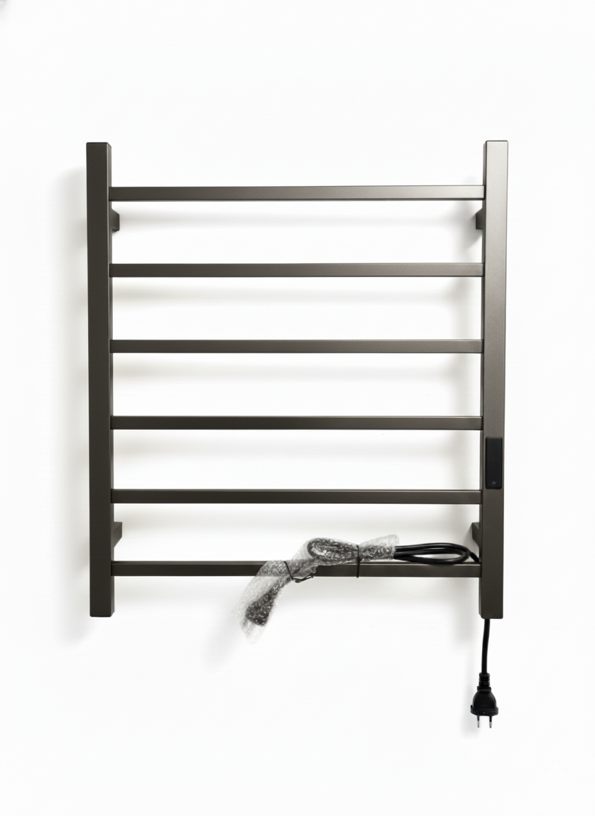 6-Bar Heated Towel Rail