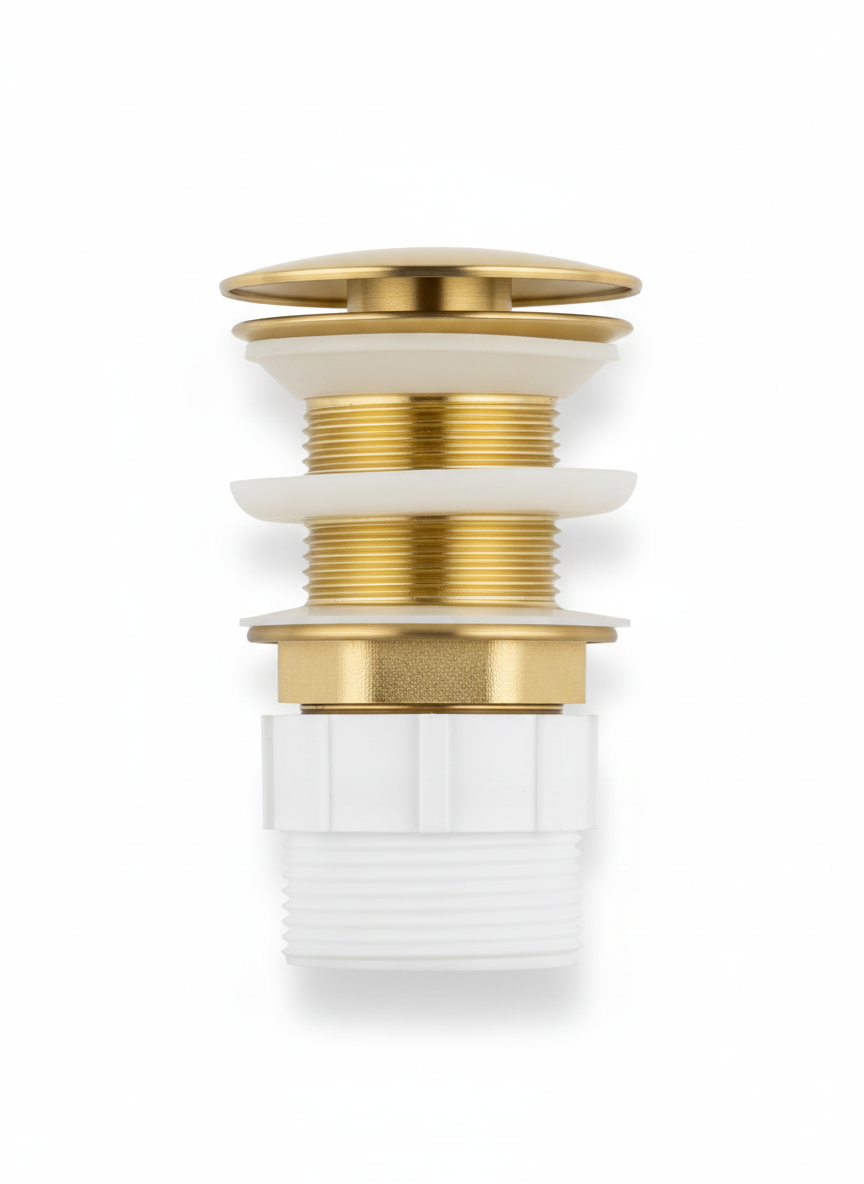 Pop-Up Basin Waste Gold
