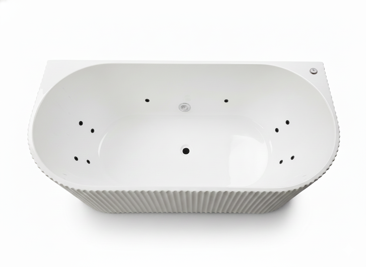7332 (SPA) Back-to-Wall Bathtub