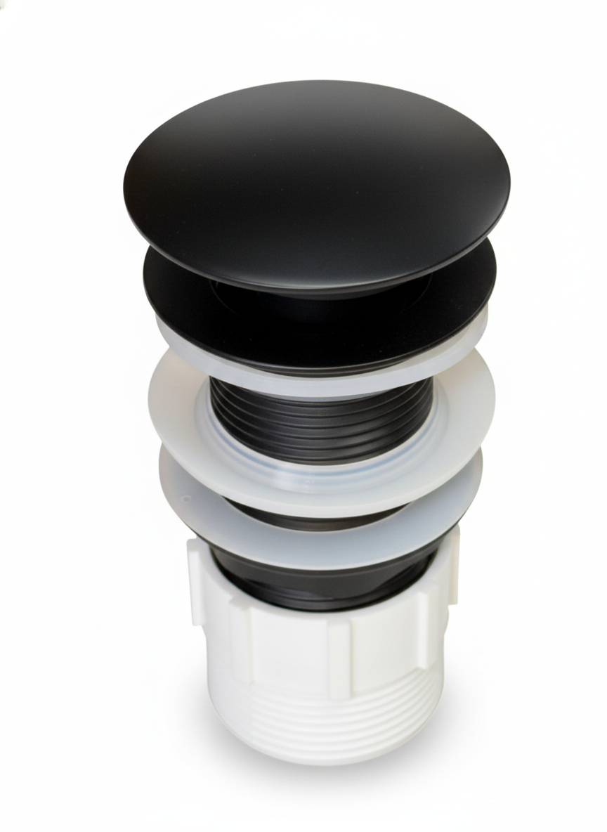 Pop-Up Basin Waste Black
