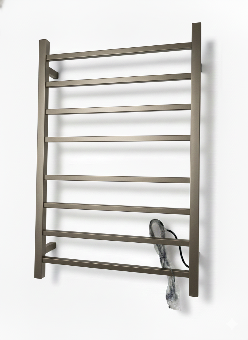 8-Bar Heated Towel Rail