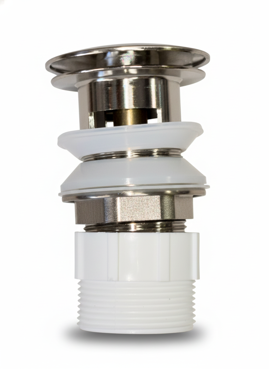 Pop-Up Basin Waste Brushed nickel