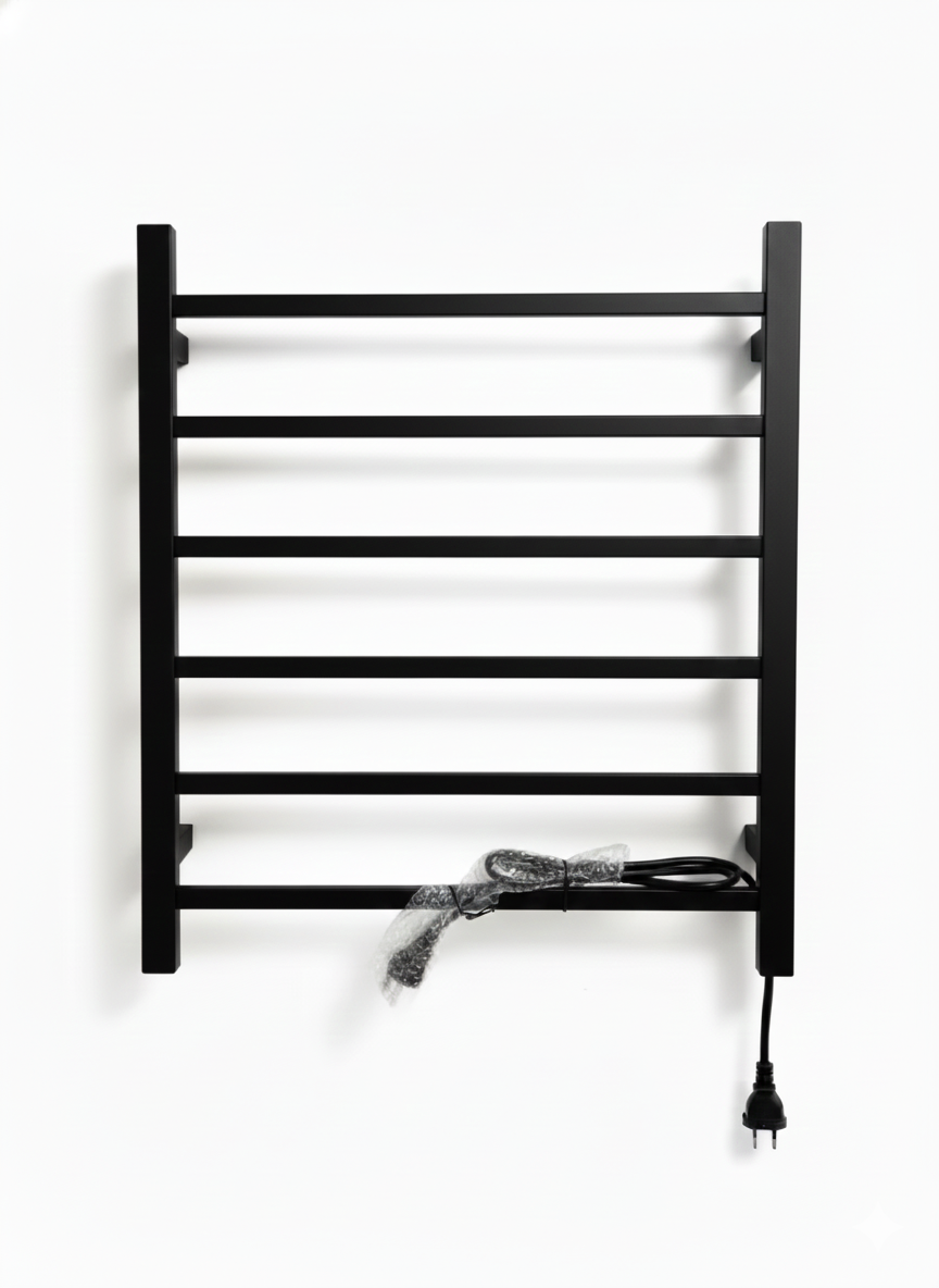 6-Bar Heated Towel Rail