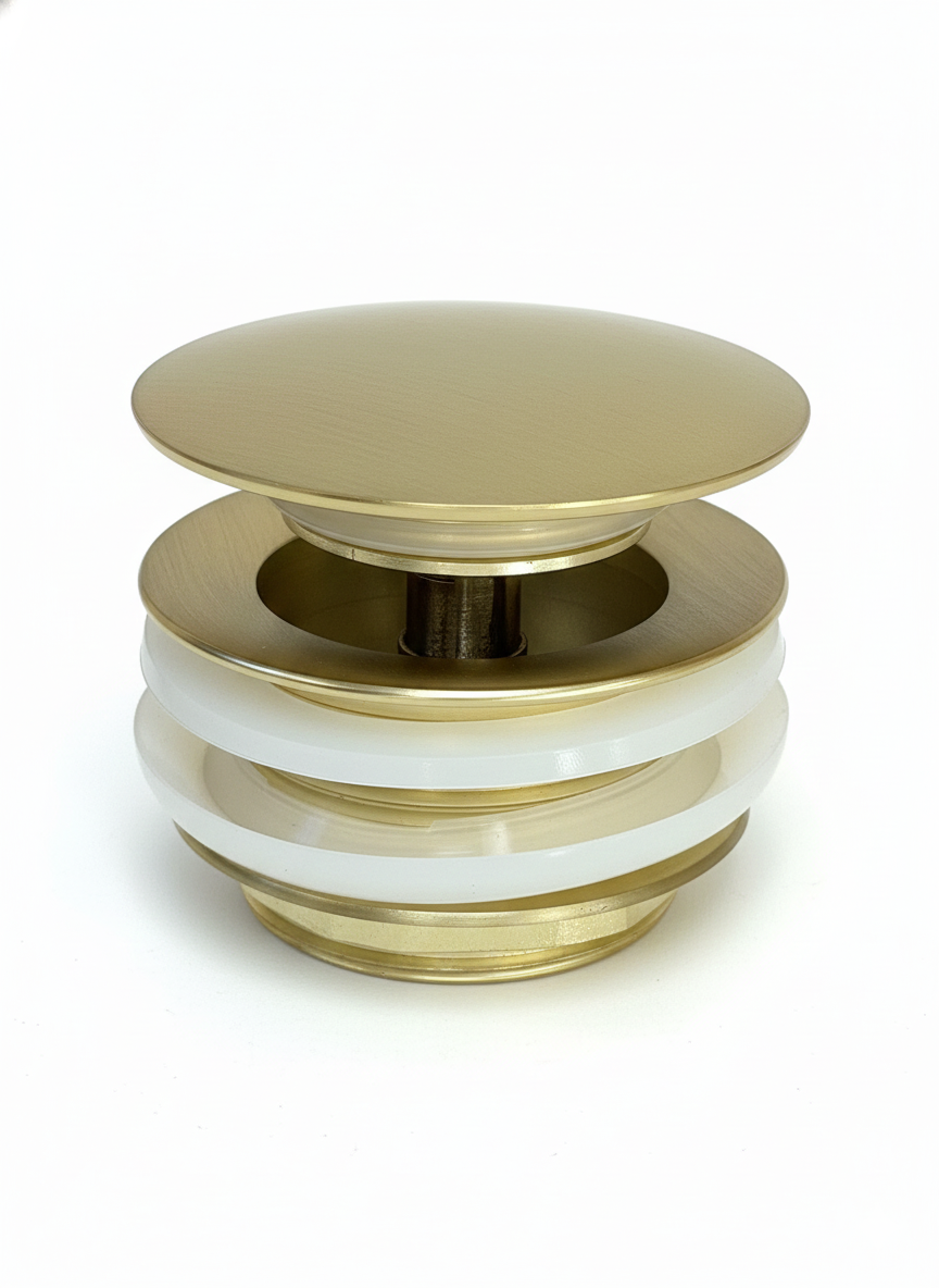 Bathtub Pop-Up Waste Gold