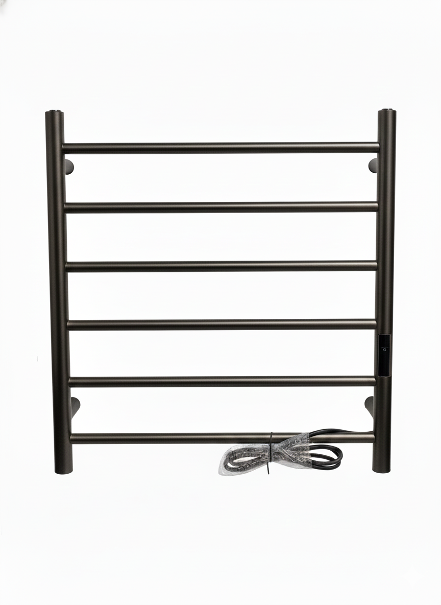 6-Bar Heated Towel Rail