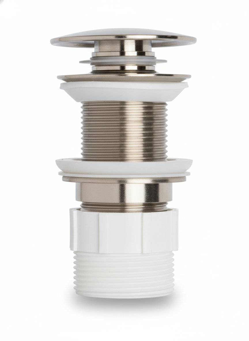 Pop-Up Basin Waste Brushed nickel