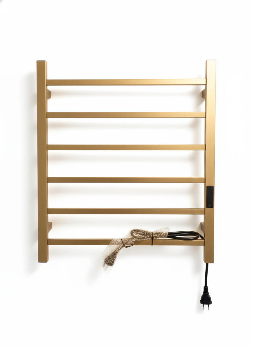 6-Bar Heated Towel Rail