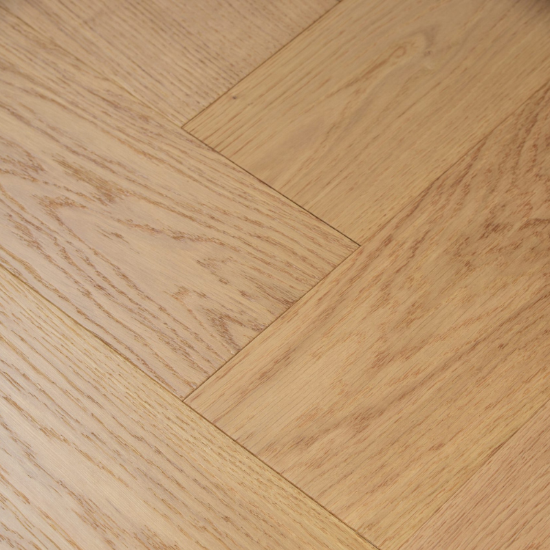 Smoked Natural Parquetry – Engineered Herringbone Flooring