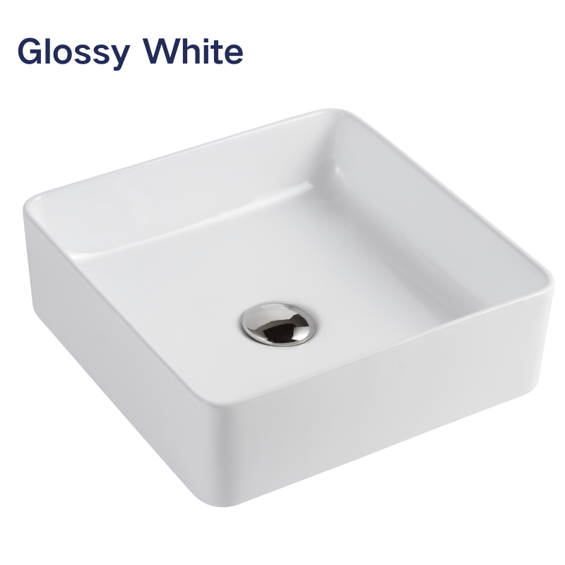 【Basin 488-37 - Matte Black】 370×370×120mm, Above Counter Basin