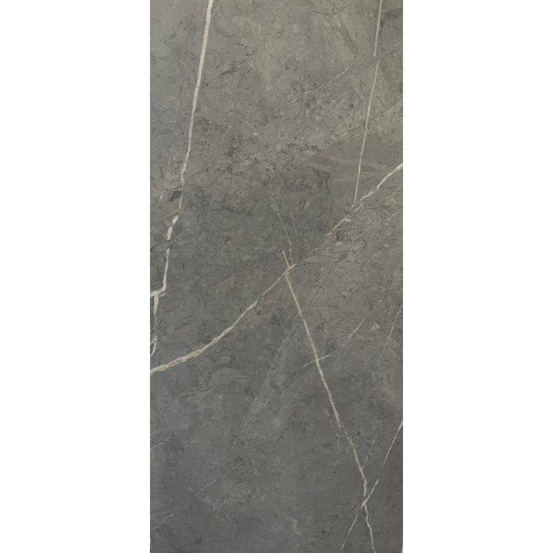 AmazingTiles Glazed Grey Gloss Porcelain Floor Tile — 600x1200mm