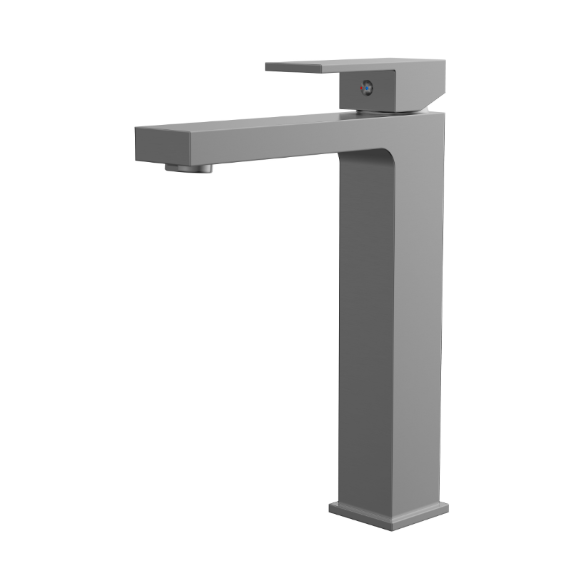 BISTONE 81H55T Tall Basin Mixer Tap — Available in Brushed Nickel, Chrome, Brushed Gunmetal, Matte Black & Soft Brushed Gold
