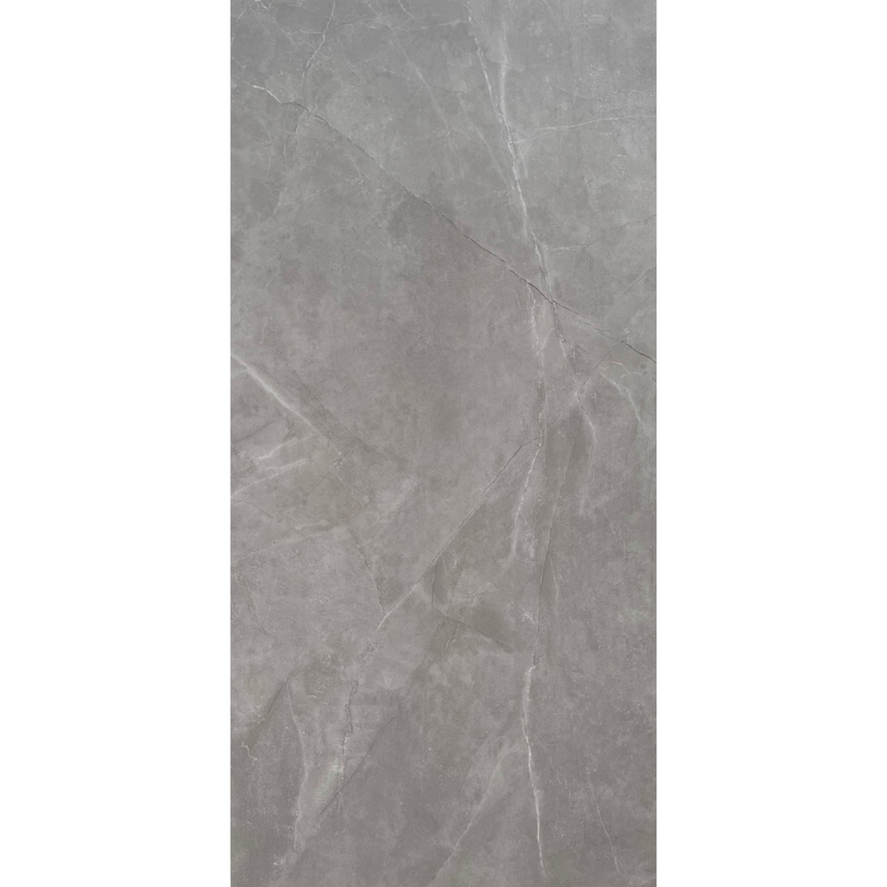 AmazingTiles Light Beige Grey Semi Gloss Porcelain Floor Tile — 600x1200mm