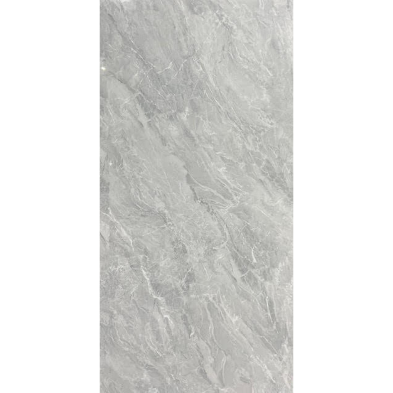AmazingTiles Trail Light Grey Gloss Porcelain Tile — 600x1200mm