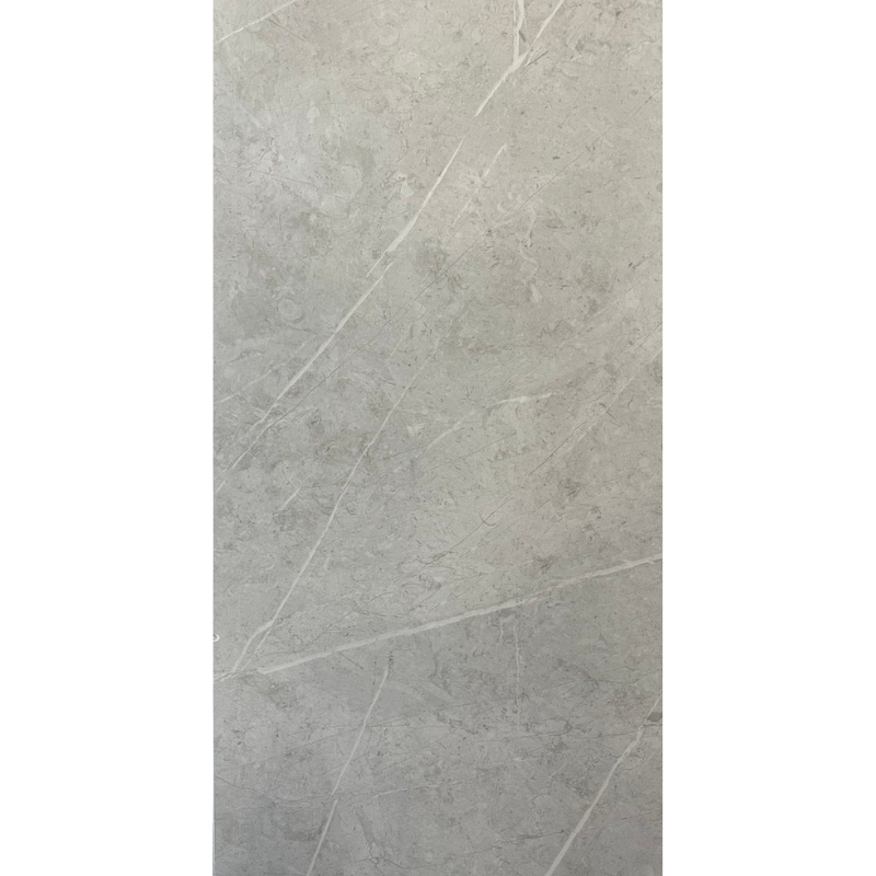 AmazingTiles Light Glazed Grey Porcelain Tile — 600x1200mm