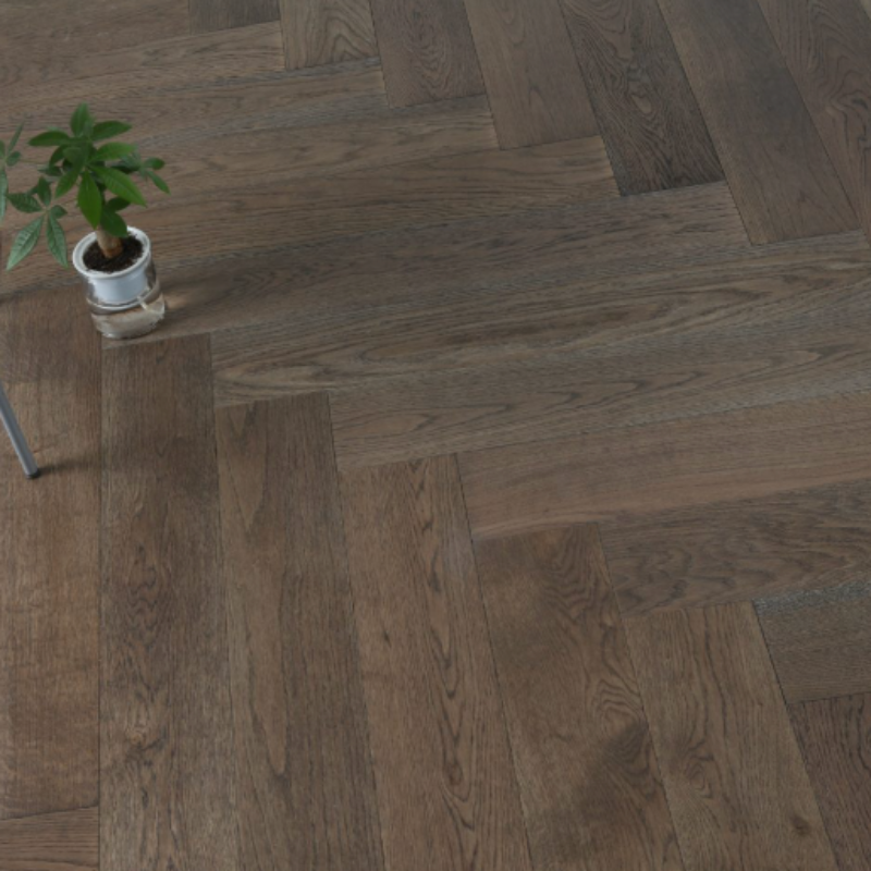 Mink Parquetry – Engineered Herringbone Flooring
