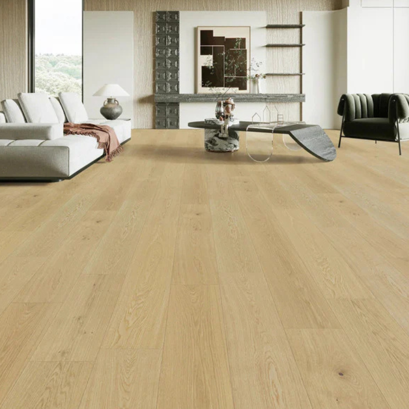 Royal Hybrid Flooring Collection — IK105 Royal Light Oak, Natural Finish for Bright Modern Interiors