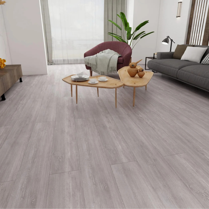 BOSTON Classic Hybrid Flooring Collection — C20 Rustic Grey, Water-Resistant & AC5 Rated
