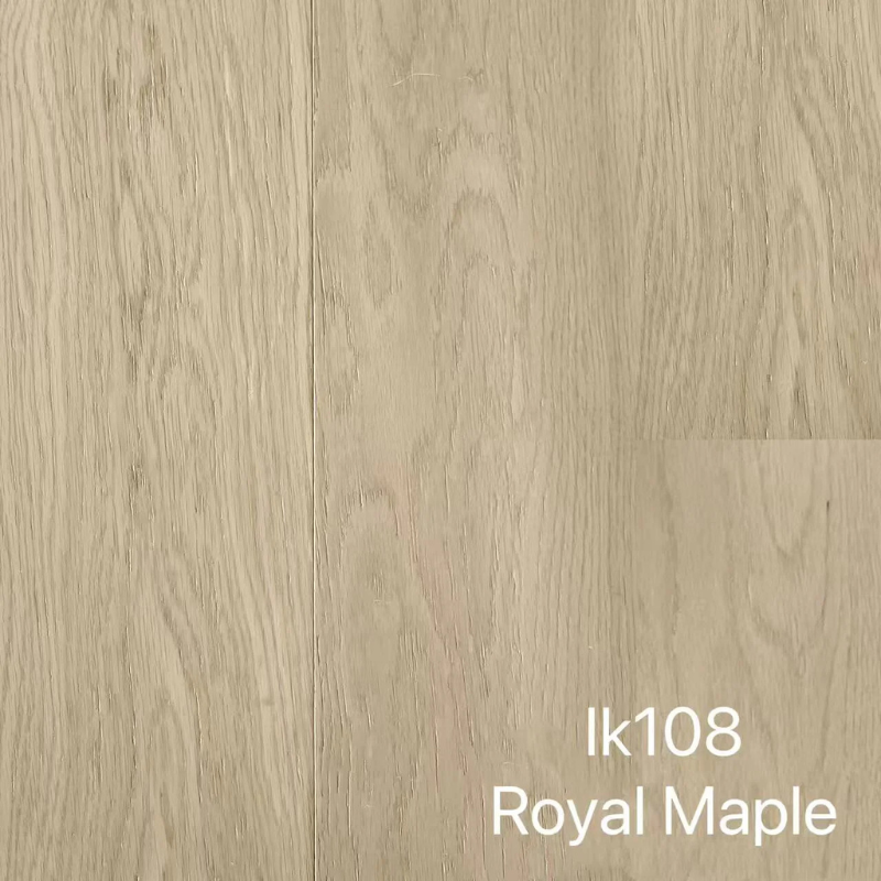 Glay Engineered Timber Collection — G08 Maple, Bright Natural Finish with Elegant Texture