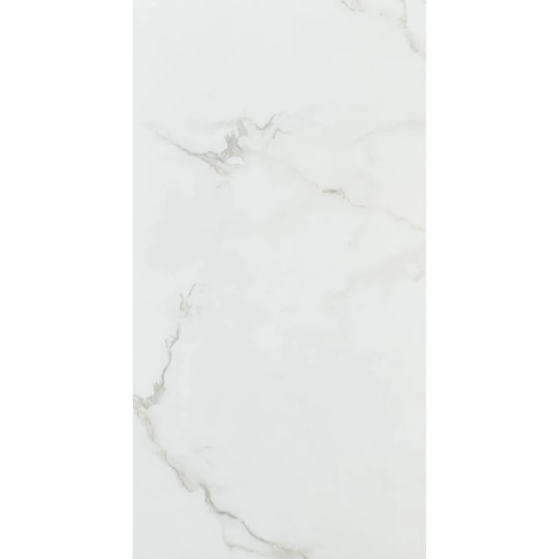 AmazingTiles Carrara Gloss Porcelain Floor & Wall Tile — 300x600mm