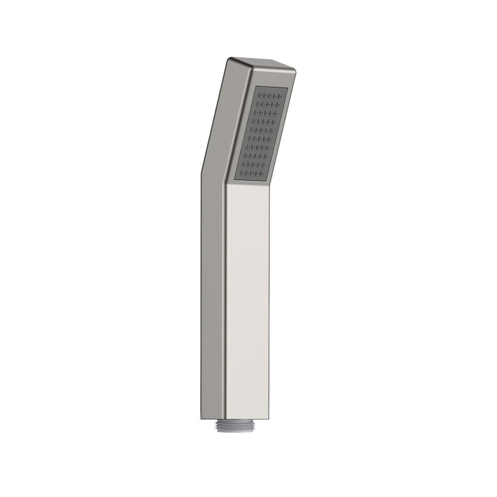 BISTONE HS02 Hand Shower — Square Design, Single-Function — Available in Chrome, Brushed Nickel, Gunmetal Grey, Matte Black
