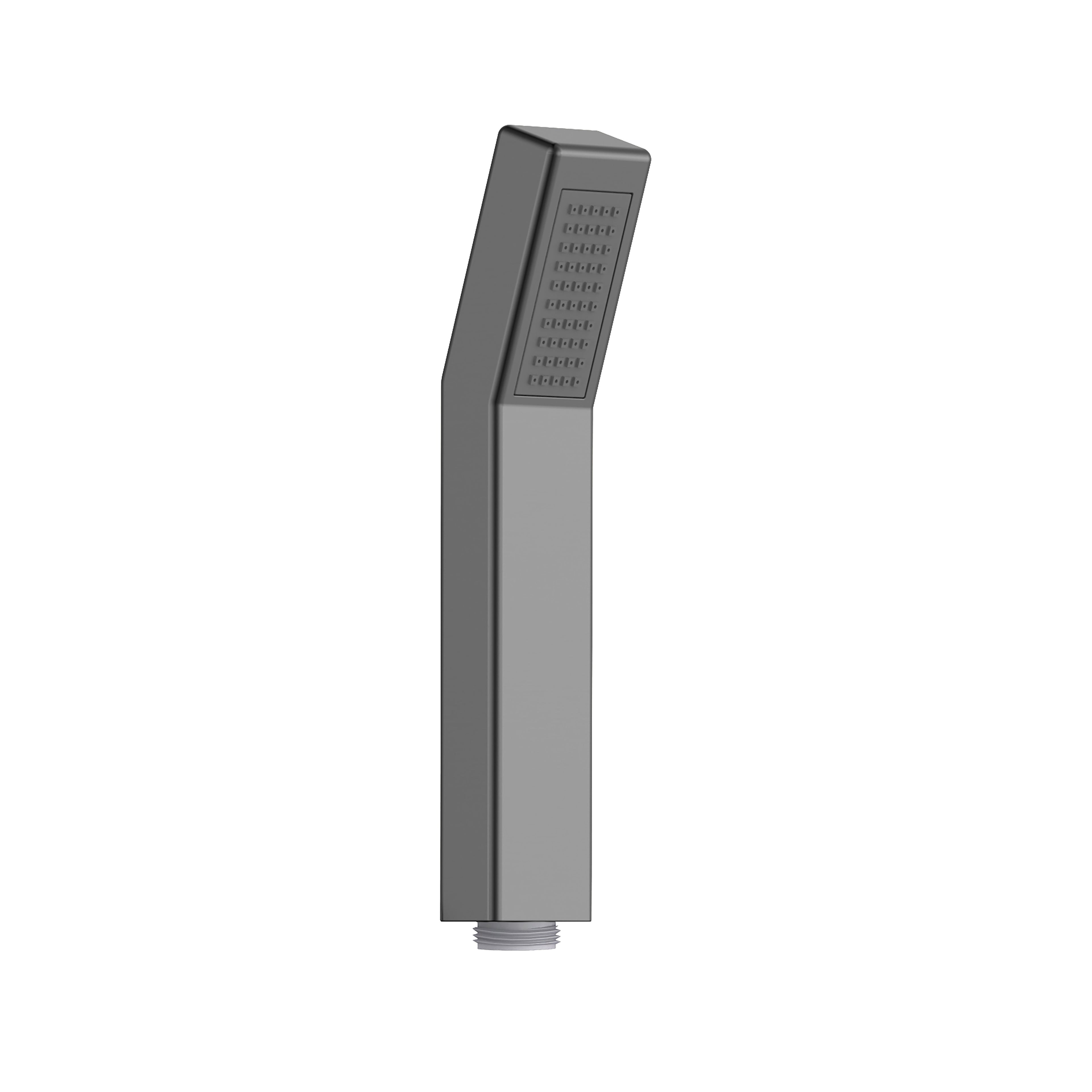 BISTONE HS02 Hand Shower — Square Design, Single-Function — Available in Chrome, Brushed Nickel, Gunmetal Grey, Matte Black