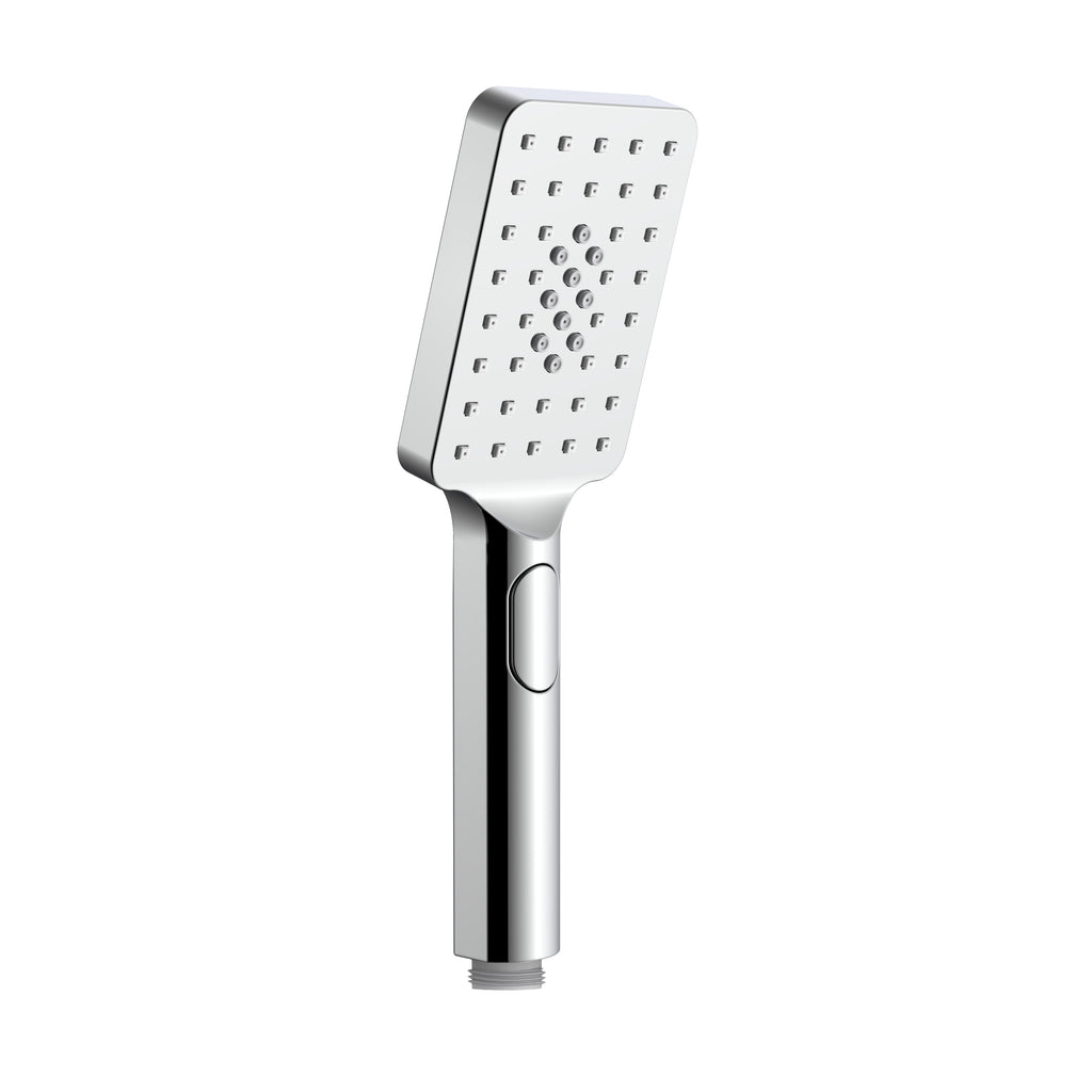 BISTONE HS04 Hand Shower — Square Design, Single-Function — Available in Chrome, Brushed Nickel, Gunmetal Grey, Matte Black & Brushed Gold