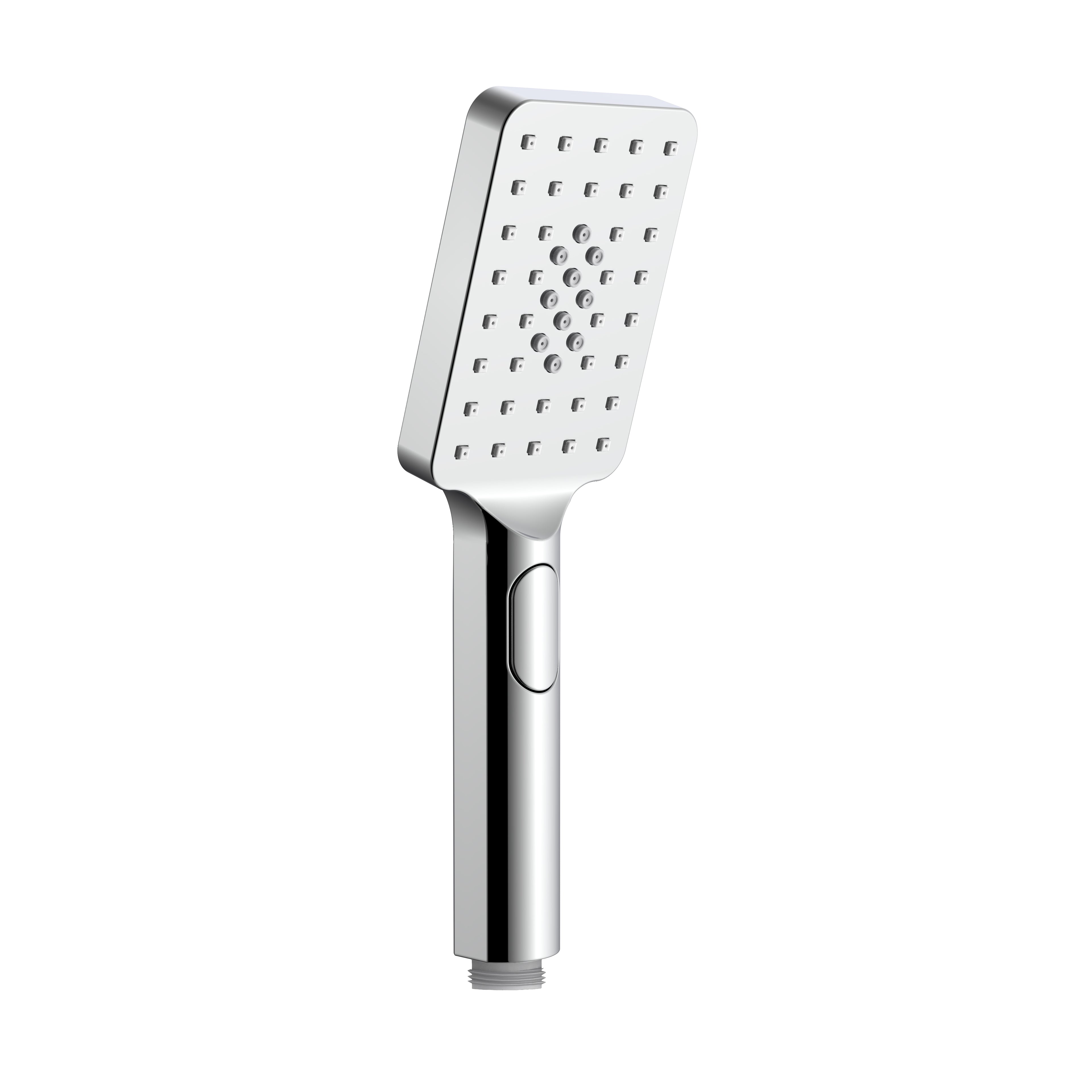 BISTONE HS04 Hand Shower — Square Design, Single-Function — Available in Chrome, Brushed Nickel, Gunmetal Grey, Matte Black & Brushed Gold
