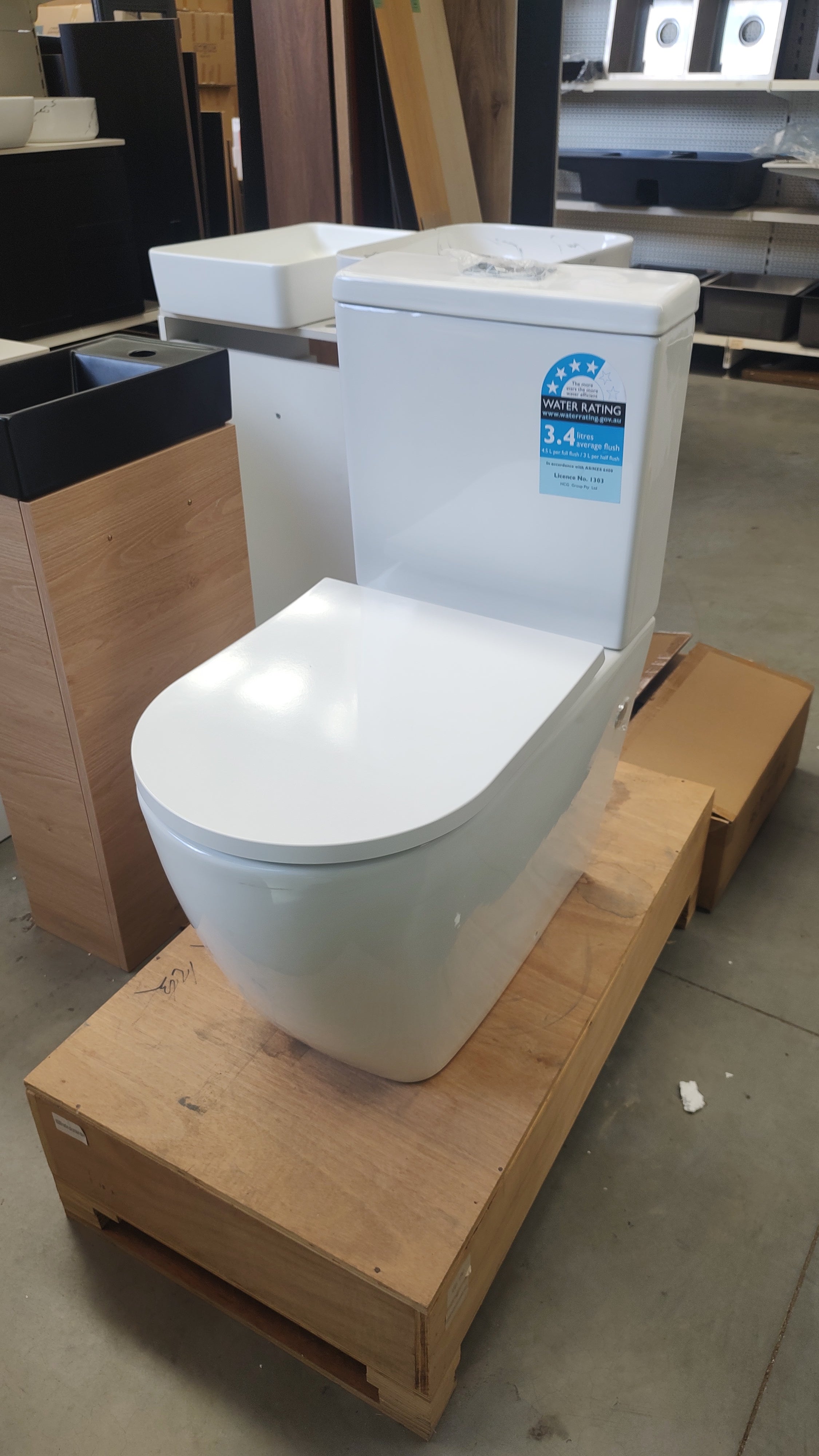 Bella II Tonardo Flush Back To Wall Toilet Suite