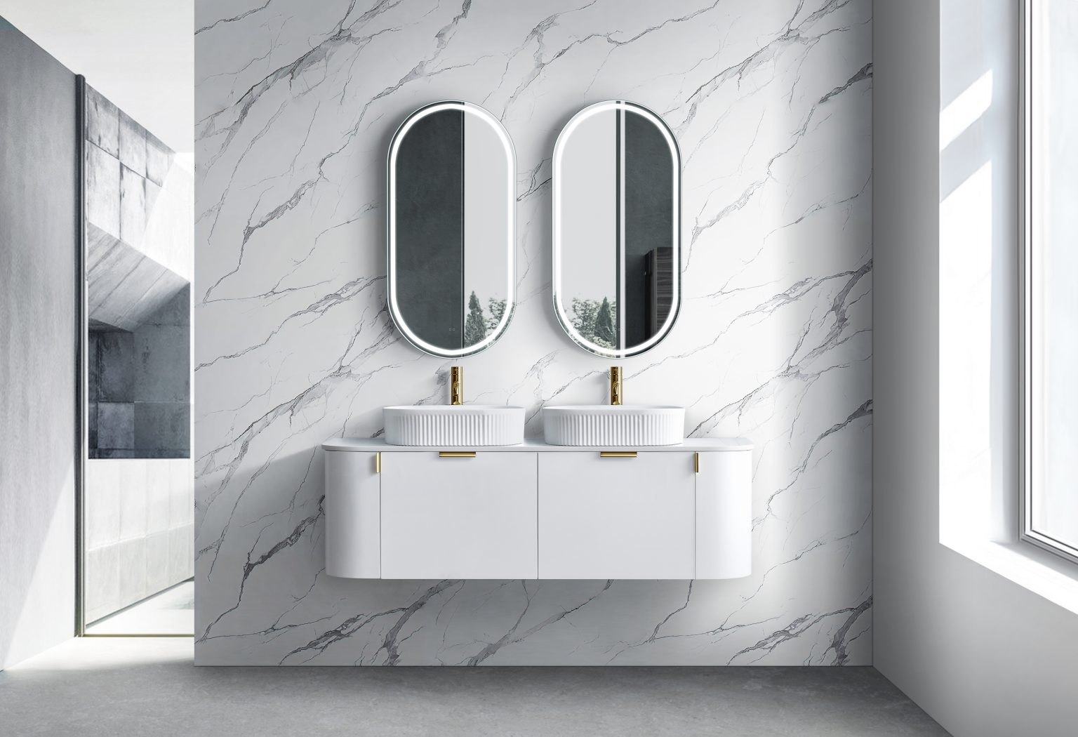 Plateau Vanity (Wall Hung) -CWH66